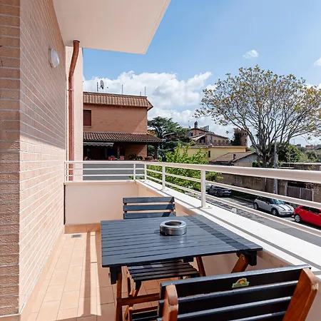 شقة Ruggieri - A 5 Minuti Dalla Metro A Anagnina روما